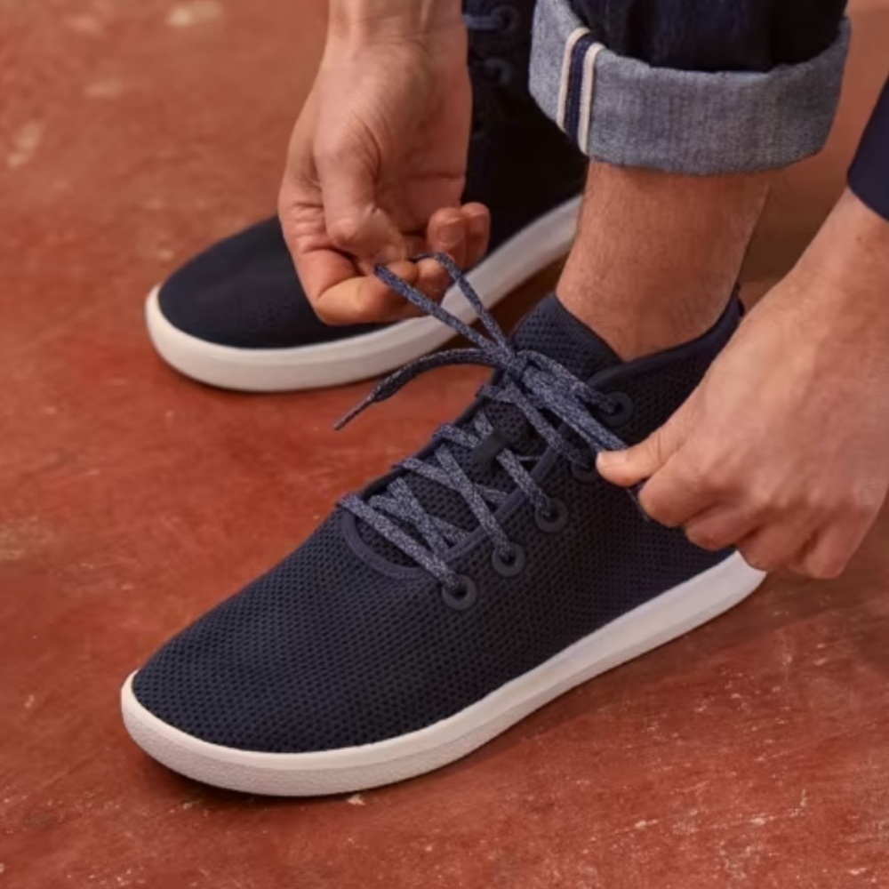 Allbirds high top tree toppers shoes navy women’s Sz 8